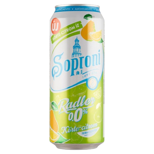 Soproni 0,0% Körte-Cit. 0,5l