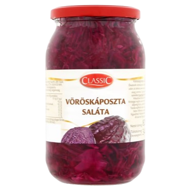 Classic vöröskáposzta saláta 820g
