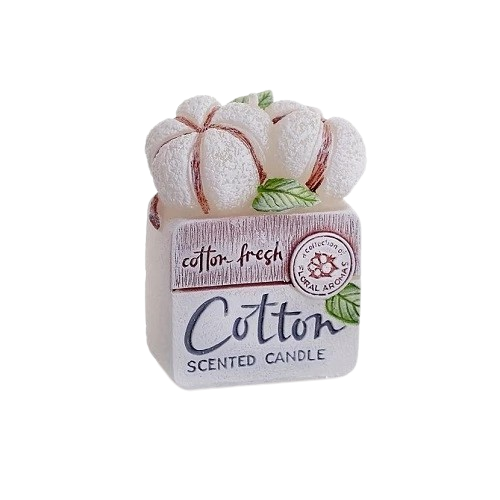 Díszgyertya cotton figurka 70mm