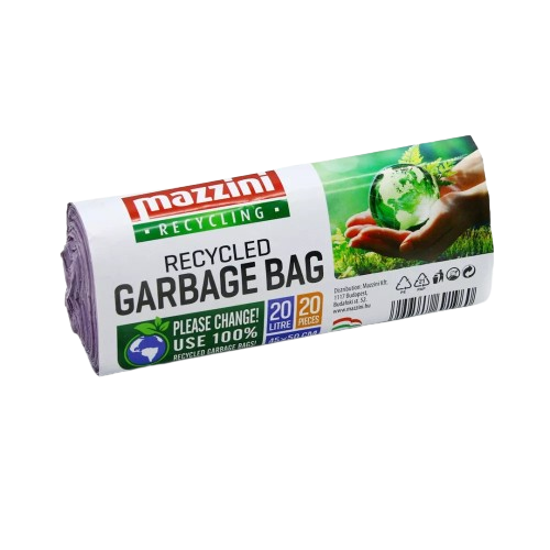 Mazzini újrahasznosított szemetes 20L 20db