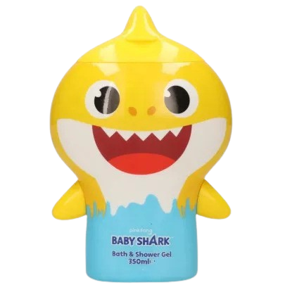 Baby shark hab- és tusfürdő 350ml sárga