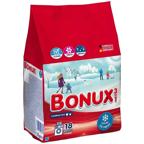Bonux mosópor 1,17kg Ice Fresh 18 mosás