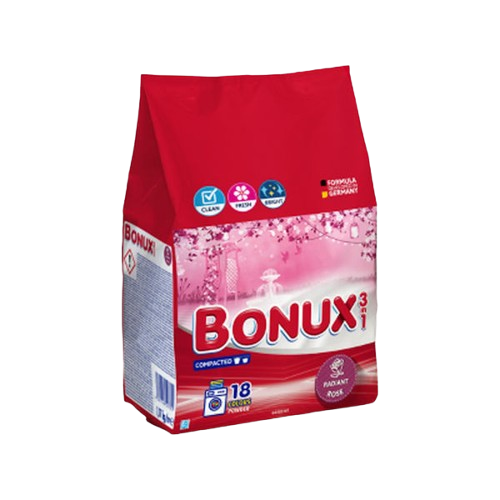 Bonux mosópor 1,17kg Rose 18 mosás
