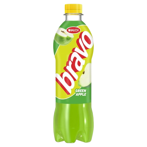 Rauch Bravo green apple 12% 0.5l