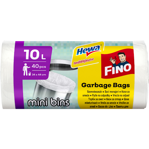 FINO Szemeteszsák mini 10L 40db