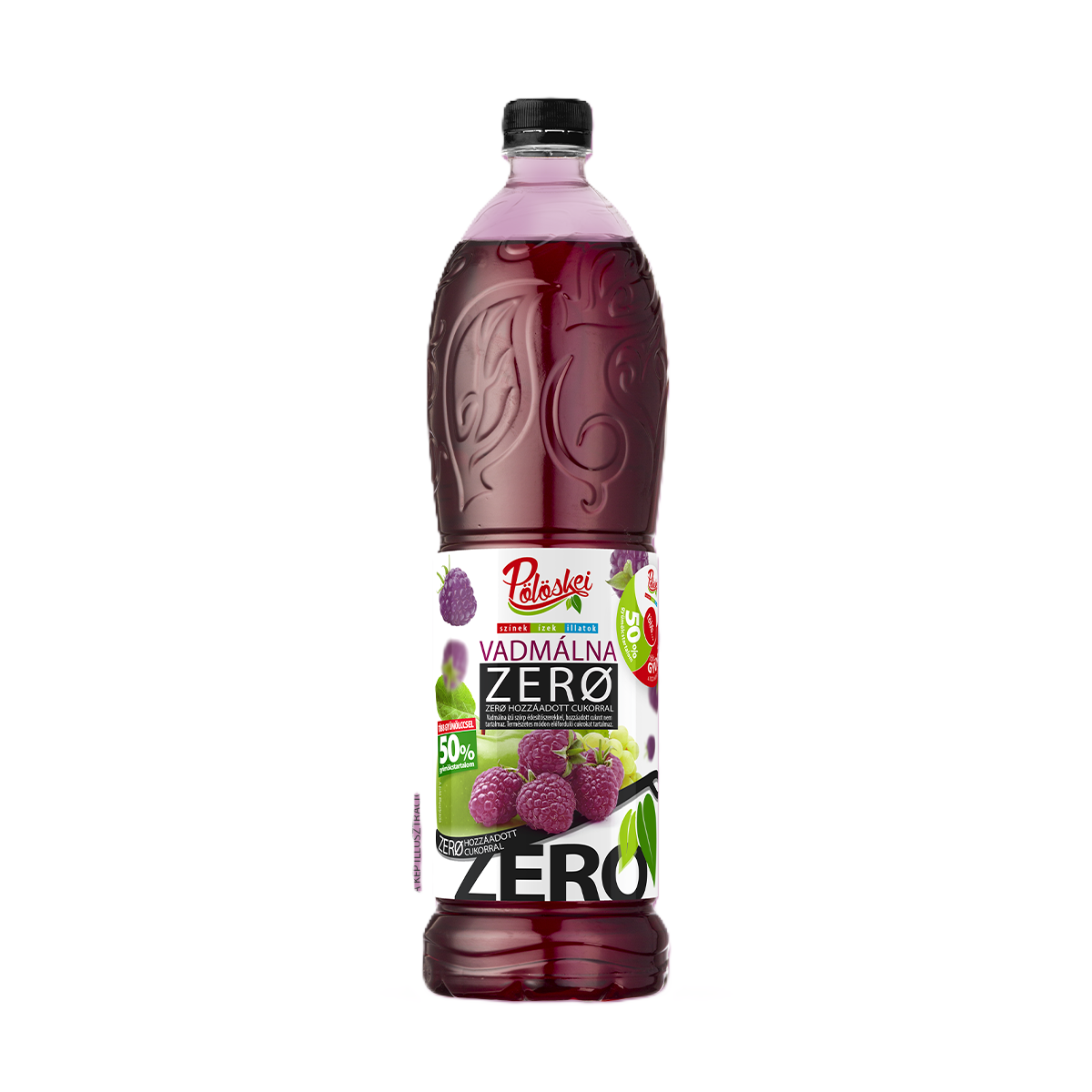 Pölöskei ZERO vadmálna szörp 50% 1l