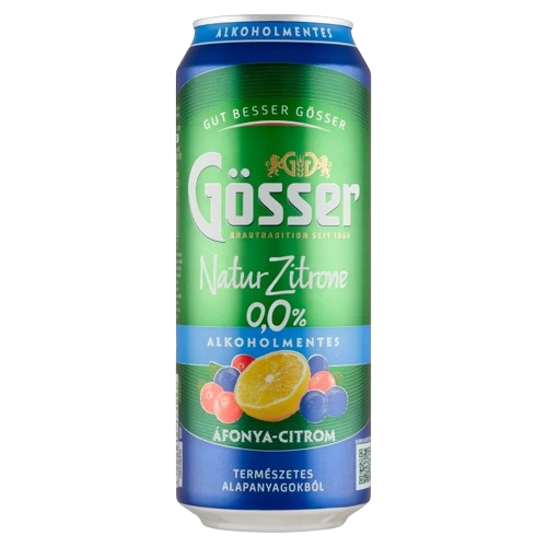 Gösser Nat.Zit. Áf.-Citr.0% 0,5l DRS