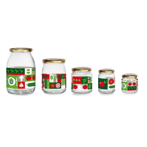 Befőttes üveg Sottovetro 1l 