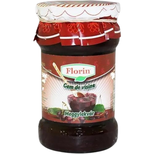 Florin meggylekvár 67% gyümölcs 375g