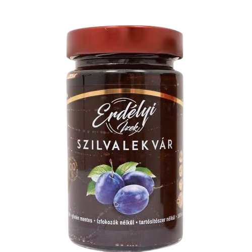 Erdélyi Ízek gluténmentes szilvalekvár 100% 360 g