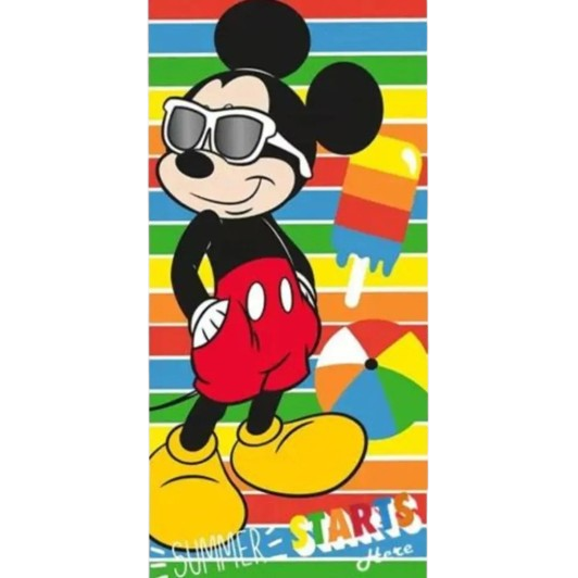 Disney Mickey Summer fürdőlepedő, strand törölköző 