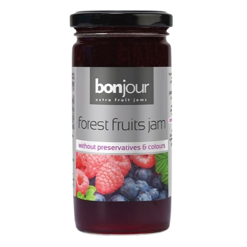 Bonjour extra erdei gyümölcs dzsem 290g
