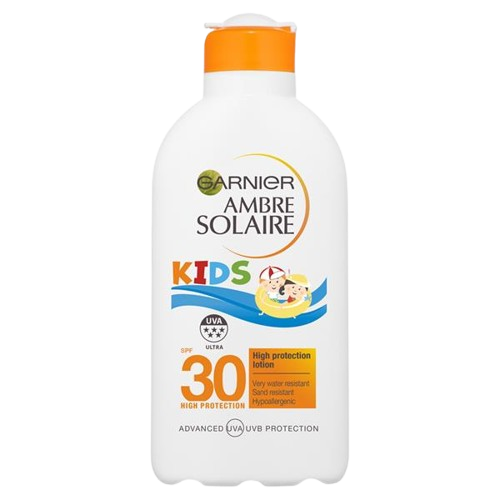 Garnier Ambre Solaire naptej gyerek vizálló FF30 200ml 