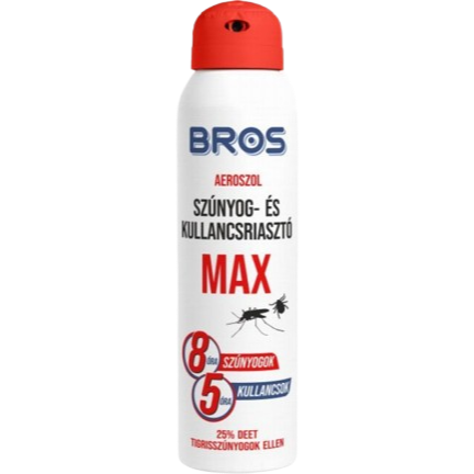Bros Szúnyog- és Kullancsriasztó aeroszol MAX 90ml