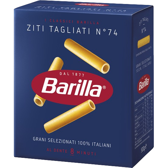 Barilla-Ziti Tagliati N°74 500g