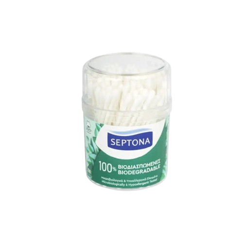 Septona fültisztító biol.lebomló kerek 100db