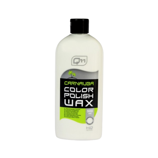 Q11 karnauba viaszos wax fehér színhez 500 ml