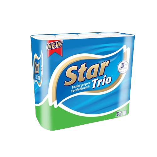 Star Toalettpapír Trio 3rét. 32 tek.