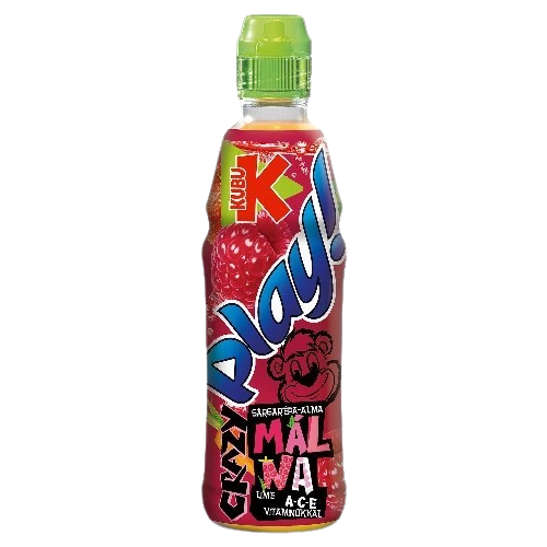 Kubu Play sárgarépa-málna-lime 0,4l-DRS