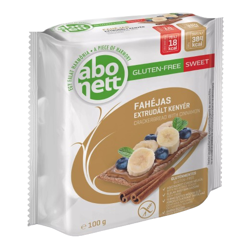 Abonett extr.kenyér Glut.m.fahéjas 100g