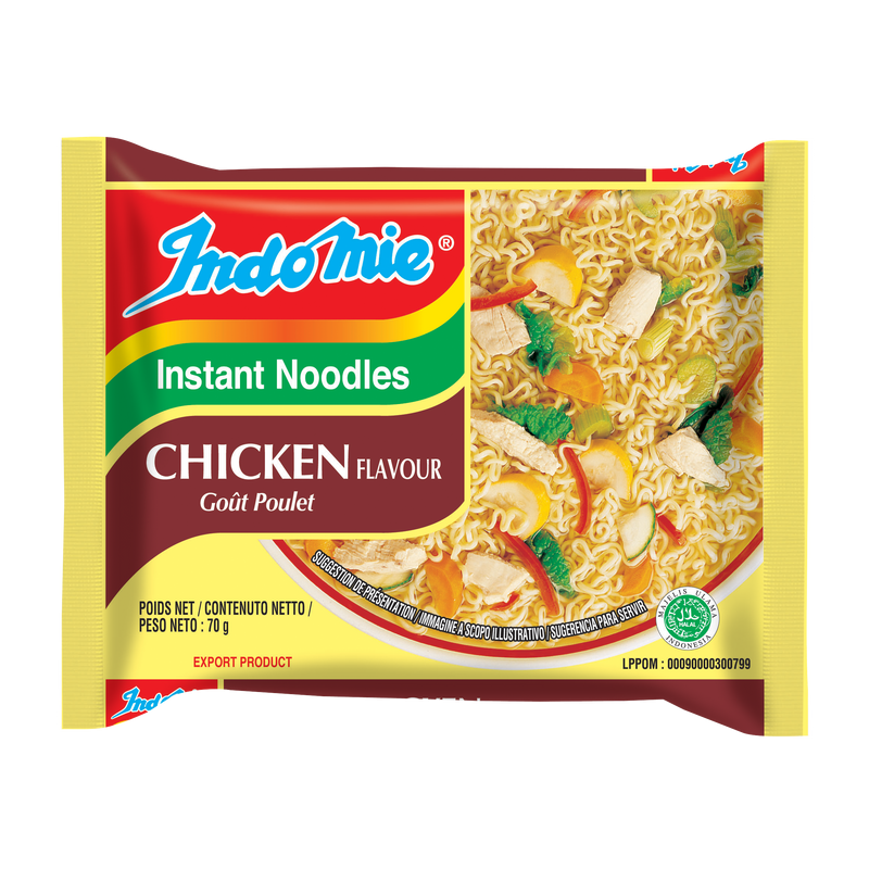 Indomie csirke ízű tészta 70g