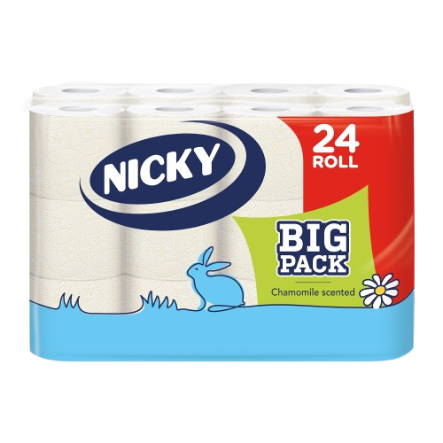 Nicky Toalettp.Bigpack Cham 3R. 24 tek.