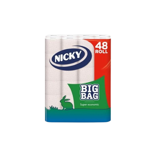 Nicky Toalettp. Big Bag 2R. 48 tekercs