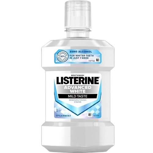 Listerine 1l Advanced White Mild Taste