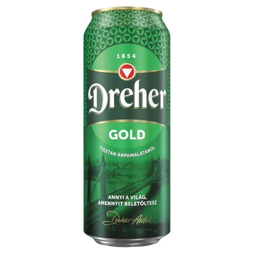 Dréher Gold 0,5l DOB 5% -DRS