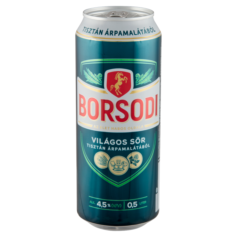Borsodi 0,5l dobozos - DRS