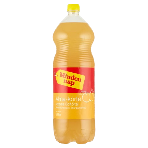 Minden nap energiam.alma-körte vegyes üdítőit.édesítősz. 2 l