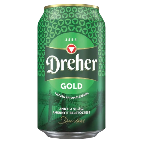 Dréher Gold 0,33l DOB 5%  DRS