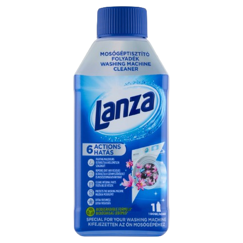 Lanza mosógéptisztító 250ml