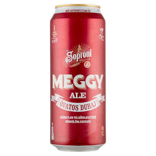 Soproni Óvatos Duhaj meggy 0,5l dob-DRS
