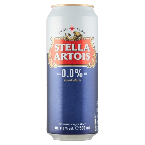 Stella Artois 0,0% 0,5l - DRS