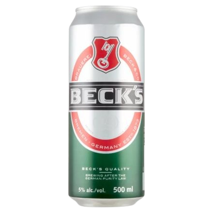 Beck's 0,5l dobozos - DRS