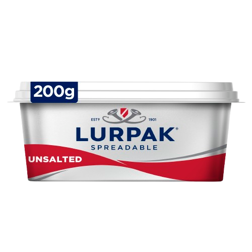 Lurpak kenhető vajkészítmény sótlan 200g