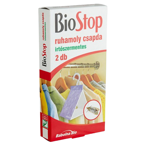 Biostop ruhamoly csapda 2db