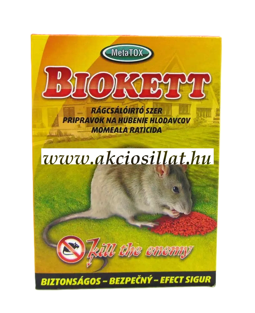 Biokett rágcsálóírtó szer 150g