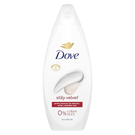 Dove tusfürdő 250ml Silky Velvet