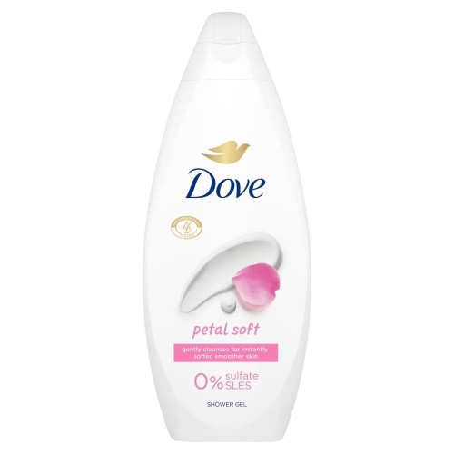 Dove tusfürdő 250ml Petal Soft