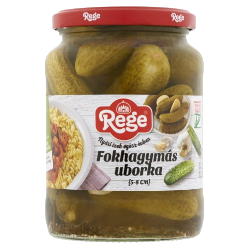 Rege uborka fokhagymás 5-8cm 680g