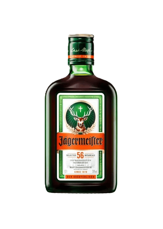 Jägermeister gyógynövény likőr 35% 200 ml