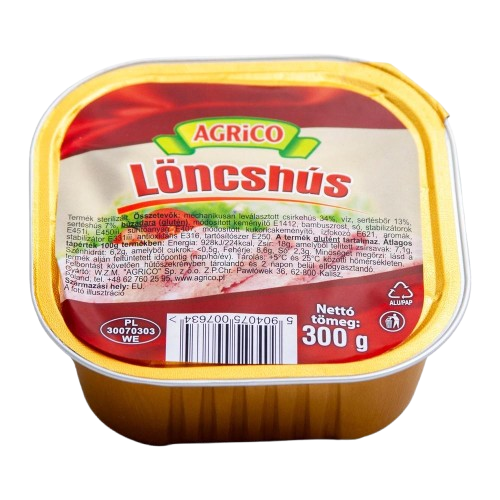 Agrico löncshús 300g
