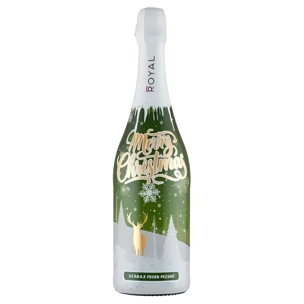 Royal Merry Christ. pezsgő szár 0,75l DRS