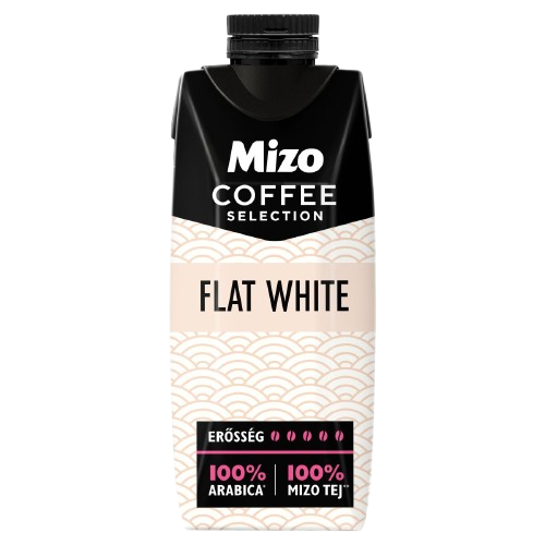 Mizo Coffee Selection Flat White UHT zsírsz. kávés tej 250 ml