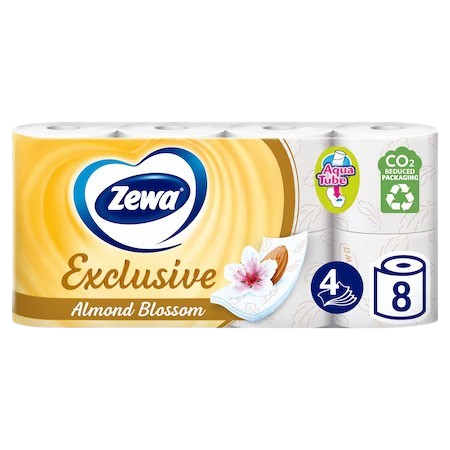 Zewa wc papír mandula illattal 4rét.8tek