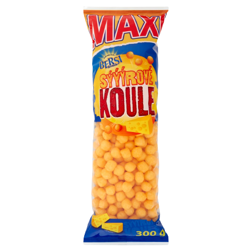 Bersi Snack sajtos golyók MAXI 300g