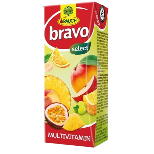 Rauch Bravo multivitamin 50% 0.2l
