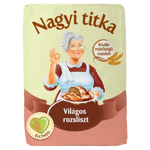 Nagyi titka világos rozsliszt 1kg
